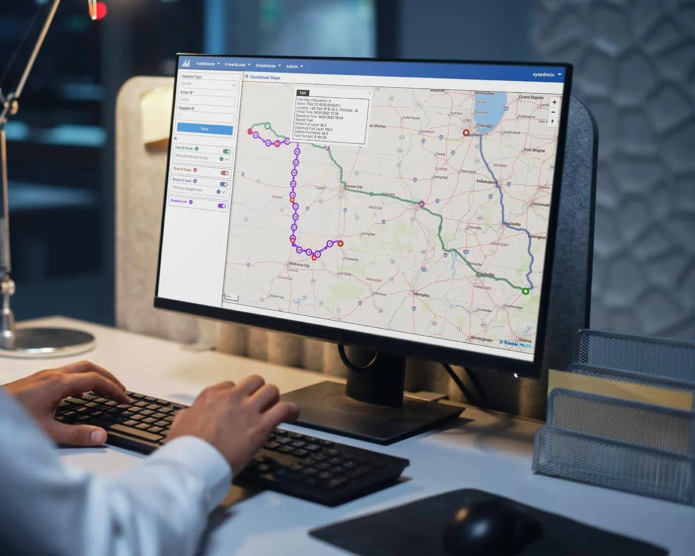 Truck Dispatching Support
